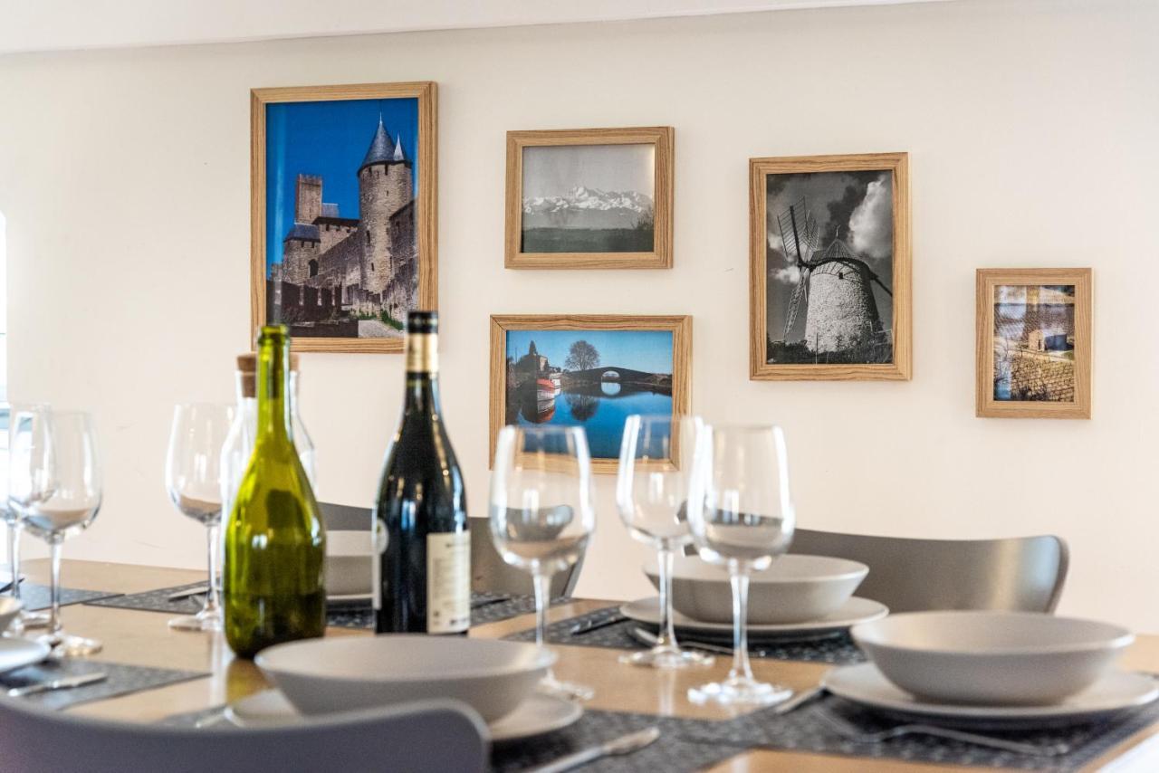 L'Escapade - Parking Gratuit - Wifi - Climatisation - Proche Cite - Tout Equipee Каркассон Экстерьер фото